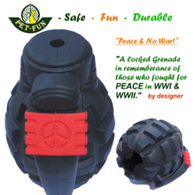Load image into Gallery viewer, Grenade Tough Dog Toy (color variations)