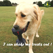 Load image into Gallery viewer, Dumbbell (Hex) Enrichment Treat Dispenser Dog Toy (size variations)
