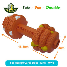 Load image into Gallery viewer, Dumbbell (Round) Enrichment Treat Dispenser Dog Toy (size variations)

